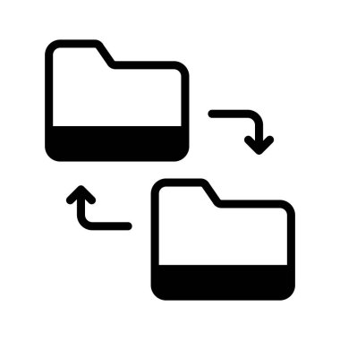 Dizin değişim sisteminin iyi hazırlanmış kabartma simgesi