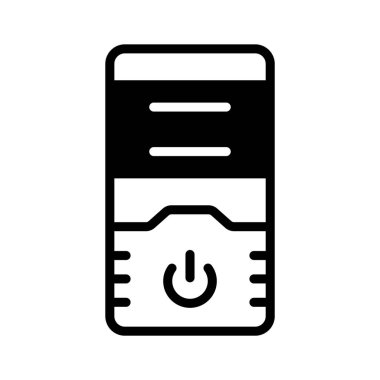 İşlem birimini kabartma biçiminde gösteren bir simge