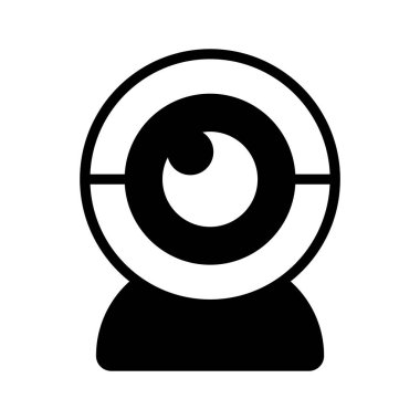 Üst düzey webcam 'in görsel olarak çekici bir simgesi