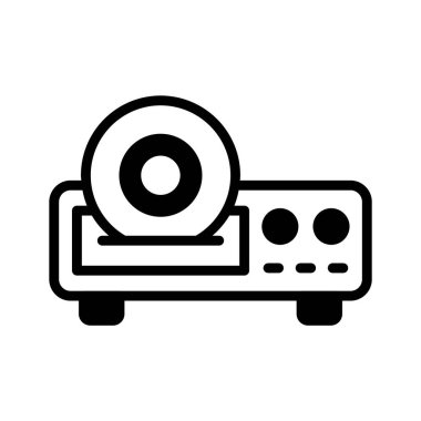 CD oynatıcı işlevini gösteren düzenlenebilir bir simge