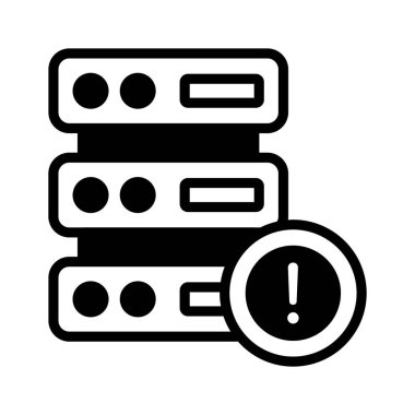 Sunucu uyarı iletisinin bu simgesini al