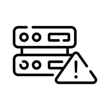 Sunucu hata uyarısının bu simgesine bakın