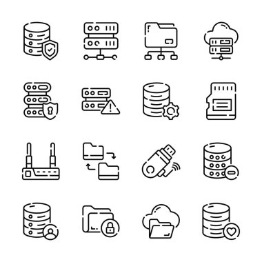 Veritabanı ve depolama ana hatları biçim simgelerini al