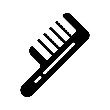 Geniş dişli, kişiselleştirilebilir bir tarak sembolü.