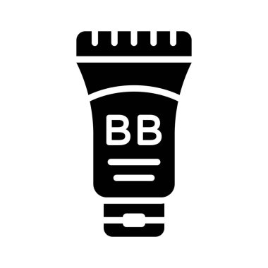 Yüz temeli şişesinin simgesini al.