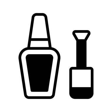 Bu oje şişesinin kabartma şeklindeki simgesini tut.