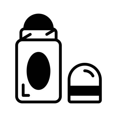 Deodorant rulo şişesinin kabartma şeklini düzenlemek kolay