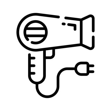 El bilgisayarı saç kurutma makinesinin ana hatları simgesini al