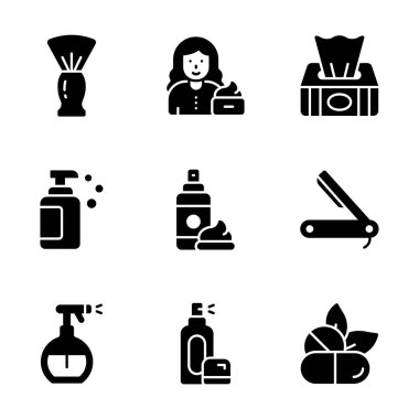 Bu güzellik salonu ve güzellik sembolleri koleksiyonunu indir