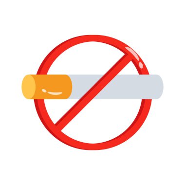 Sigara içilmez işaretinin 2d simgesini al