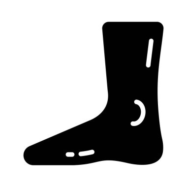 İnsan ayağının kabartma resmini düzenlemek kolay