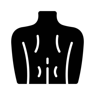 İnsan arka duruşunun kişiselleştirilebilir bir simgesi.