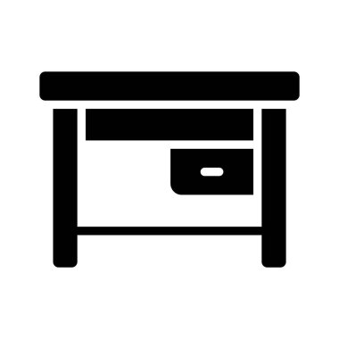 Modern bilgisayar tablosunun şık bir simgesi.