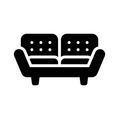 Lüks modern kanepenin şık bir simgesi.