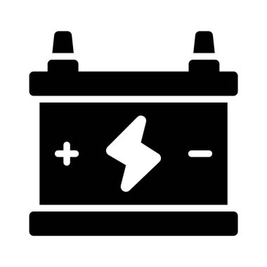 Otomobil aküsünün birinci sınıf bir simgesi.