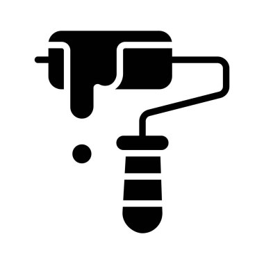 Paten fırçasının modaya uygun bir simgesi