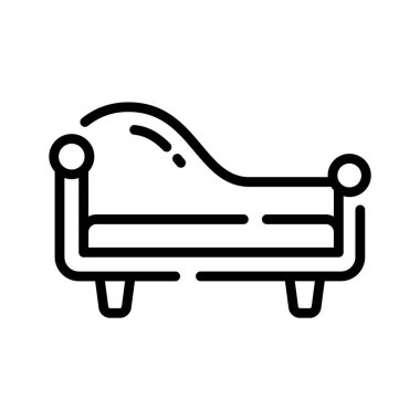 Zarif ev divanı için klas bir taslak simgesi