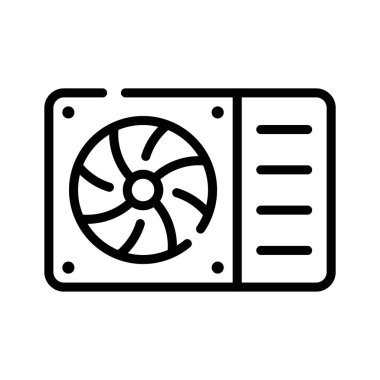 Bağlı ac biriminin küçük doğrusal simgesi