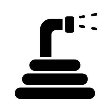 Akan su borusunun kullanışlı simgesi