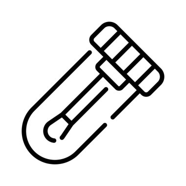 Svap test çubuğunun kullanışlı taslak biçimi simgesi