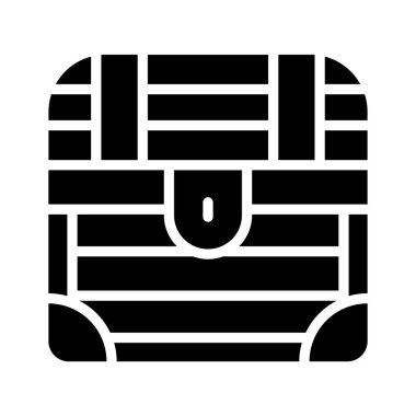 Gizli hazine kutusunun modaya uygun simgesi