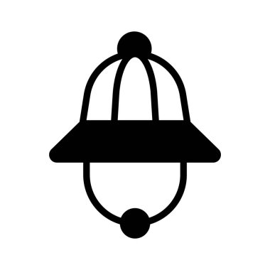 Pürüzsüz arkeolog şapkası sembolü