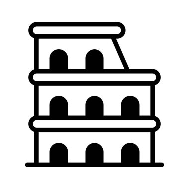 Antik Roma kolezyumunun parlak simgesi