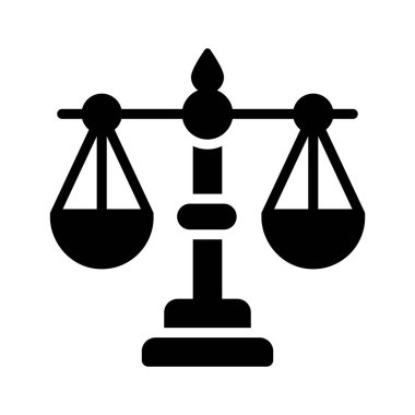 Dengeli adalet ölçeği sembolünün en iyi simgesi