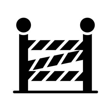 Modern bir bant bariyeri sembolü