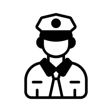 Üniformalı polisin en iyi simgesi.