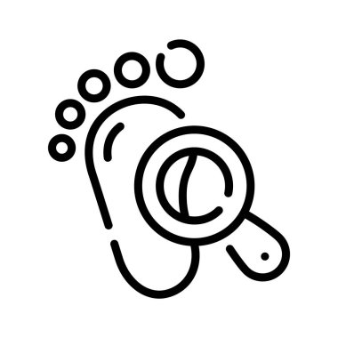 Ayak izi izinin birinci sınıf doğrusal simgesi