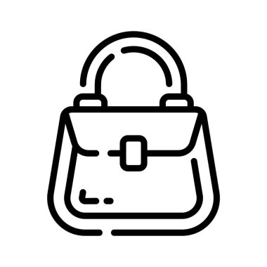 Süslü bir cüzdanı gösteren düzenlenebilir bir taslak simgesi