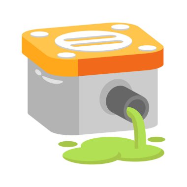 Moda tarzında drenaj kutusunun bu premium simgesine bir göz atın