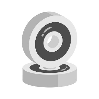 2d stil düz bilye simgesi, premium kullanıma hazır