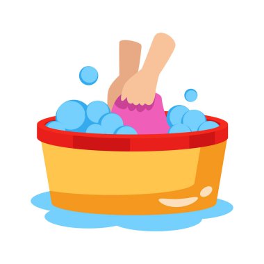 Bu muhteşem giysi ikonunu 2 boyutlu olarak yıka.