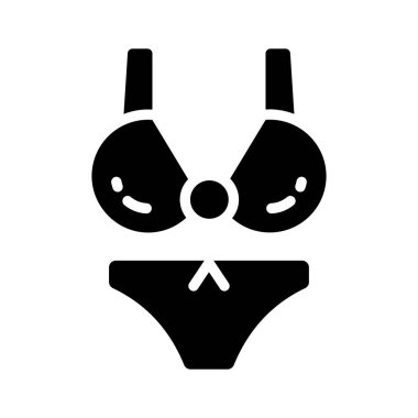 Şu polka noktalı bikininin kabartma resmine bak.