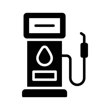 Benzin istasyonunun sembolünü al.