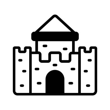 Kumdan kalenin simgesini tut.