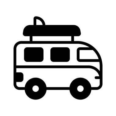 Seyahat minibüsünün en iyi simgesi.