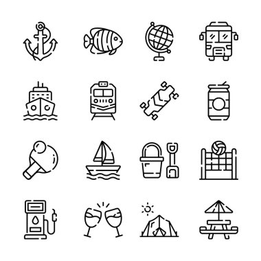 Yaz gezisi ikonlarının bu inanılmaz koleksiyonunu al