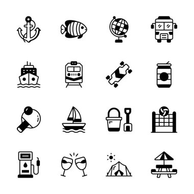 Yaz gezisi simgelerinden oluşan bu muhteşem koleksiyonu kapın.