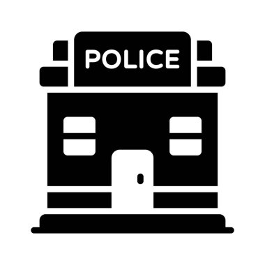 İşte polis karakolunun modern bir sembolü.