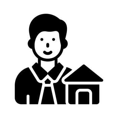 Mülkiyet acentesinin bu simgesini tut