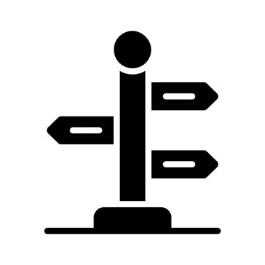 Mülkiyet için yön tahtasının bir simgesi.