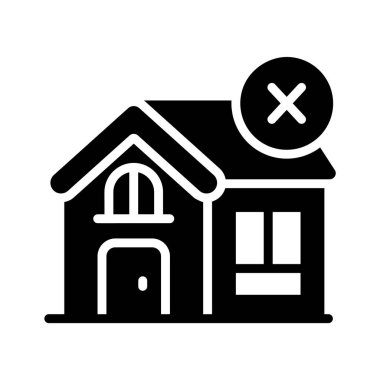 İptal edilen ev isteklerini gösteren büyüleyici bir simge