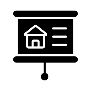 Ev sunum tahtası için bu sembol simgesine bir göz atın