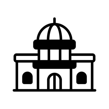 Hükümet binasının modern bir simgesi.