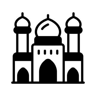 Camiinin kubbeli simgesine bakın.