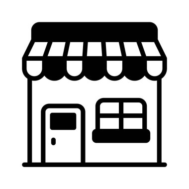 Bu bir simge dükkan binasını gösteriyor