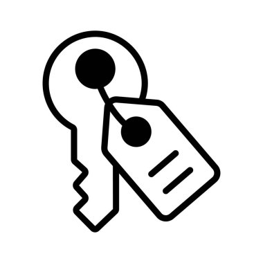 Ev anahtarlığının kabartma simgesine bakın.